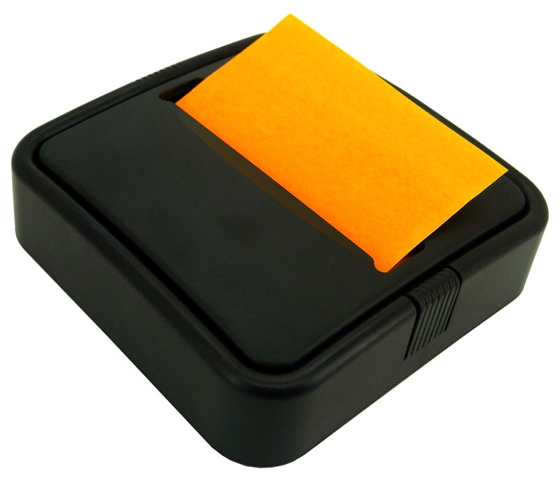 4A Pop-Up Note Dispenser, Black, Work with Sticky Pop-Up Notes, for 100 Sheets 3x3 Notes, 1 Dispenser/Pack, 4A PSS 7 - Image 1